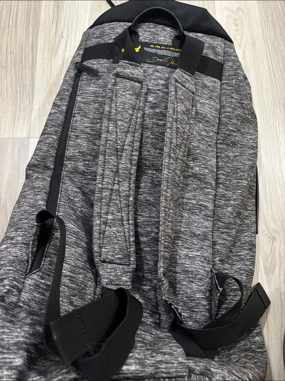 Under Armour Project Rock 90 Bag X-Large Backpack Bag Entrenar Dark Gray Duffel